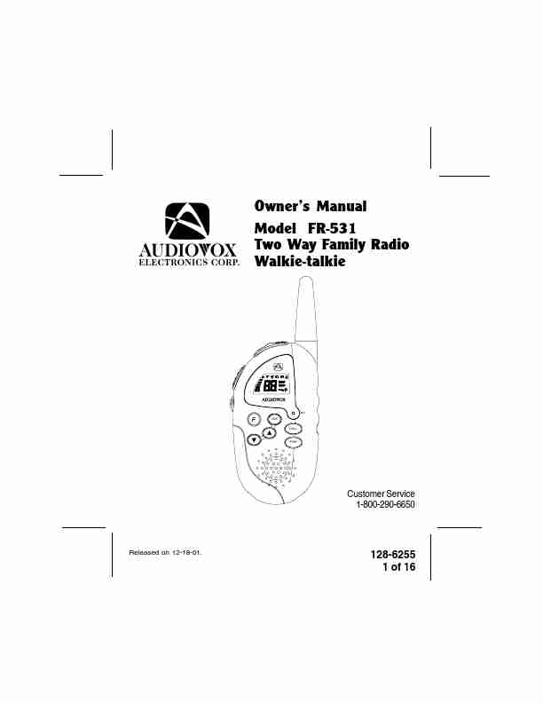 Audiovox Two-Way Radio FR-531-page_pdf